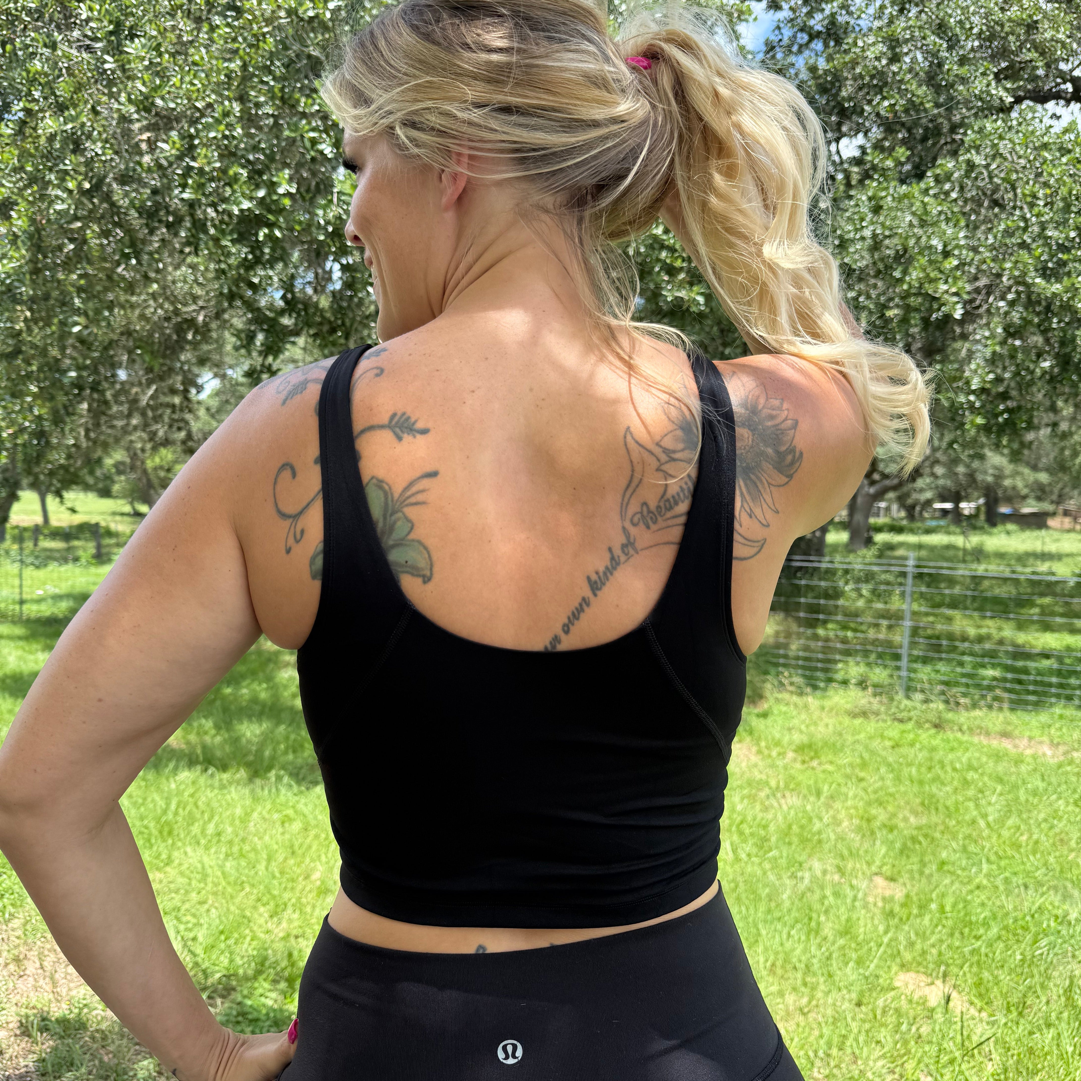Take Your Life Back Crop Tank LadyBoss