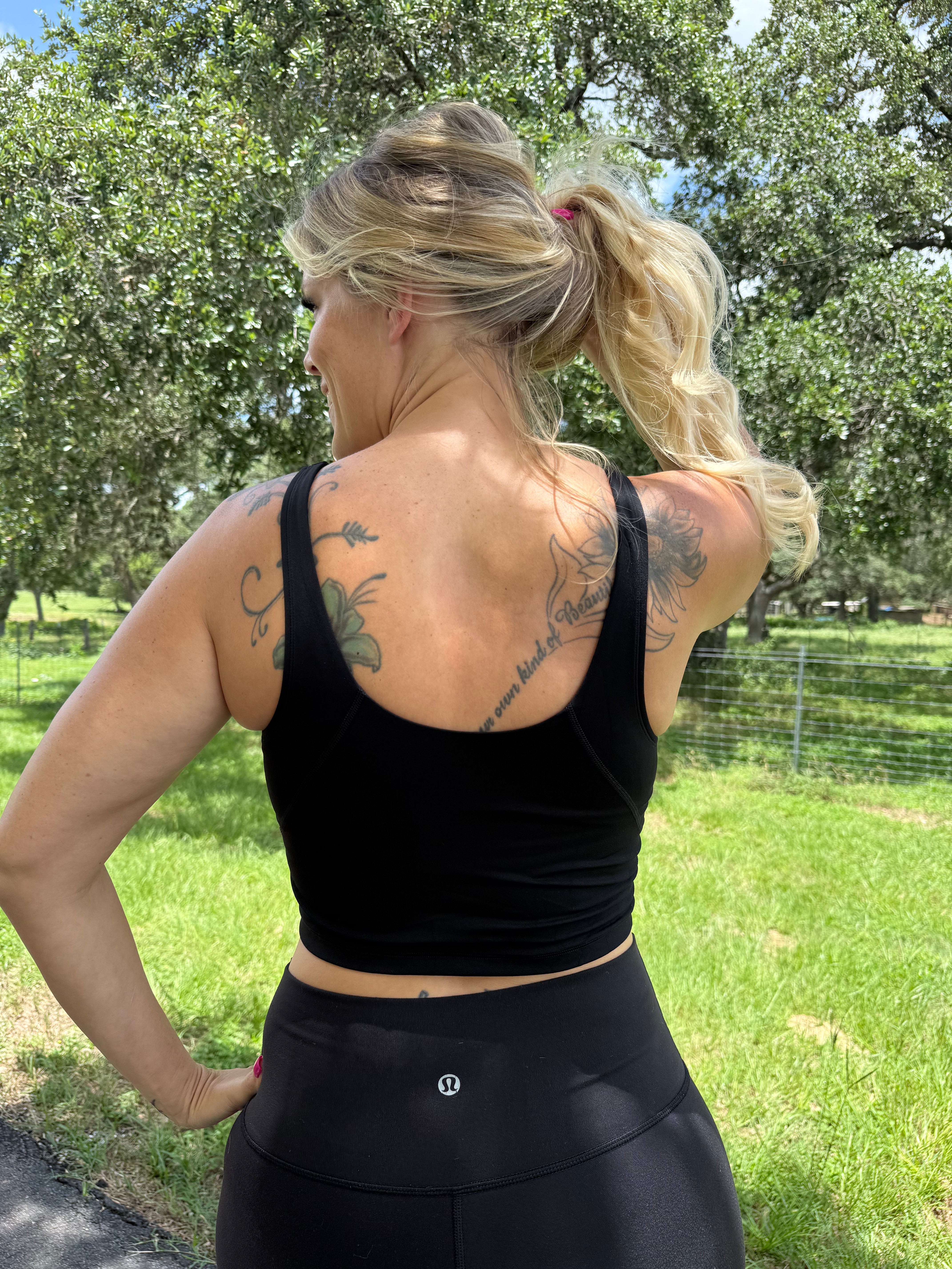 Take Your Life Back Crop Tank LadyBoss