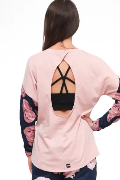 Bloom Wild & Free Long Sleeve Tee - LadyBoss