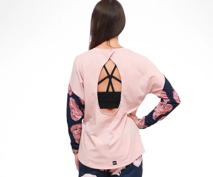 Bloom Wild & Free Long Sleeve Tee - LadyBoss