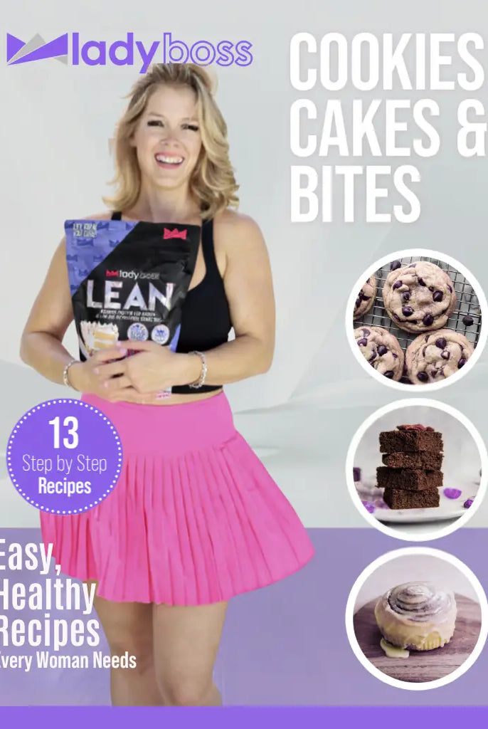 Cookies, Cakes and Bites Recipe Book- LadyBoss