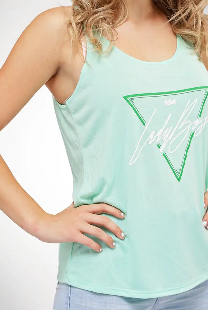Double Mint Tank - LadyBoss