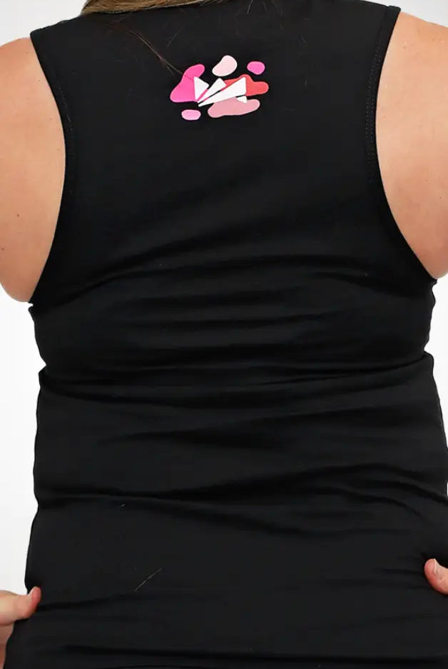 Get it Girl Black Muscle Tank - LadyBoss