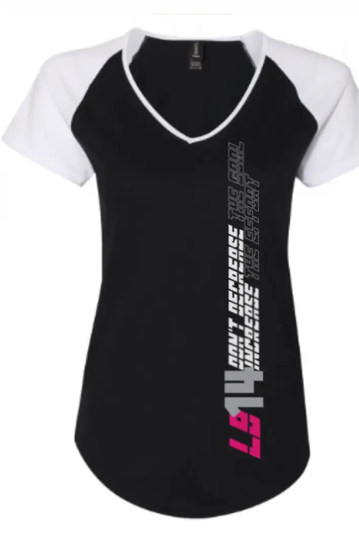 Hustle & Effort Varsity Tee - LadyBoss