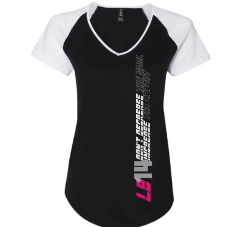 Hustle & Effort Varsity Tee - LadyBoss