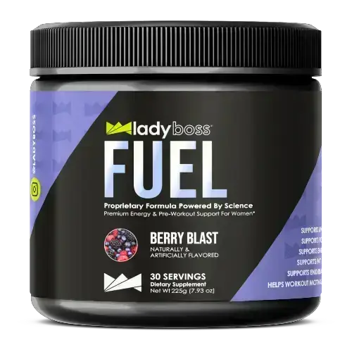 LadyBoss FUEL: Premium Pre-Workout Energy Boost for Women