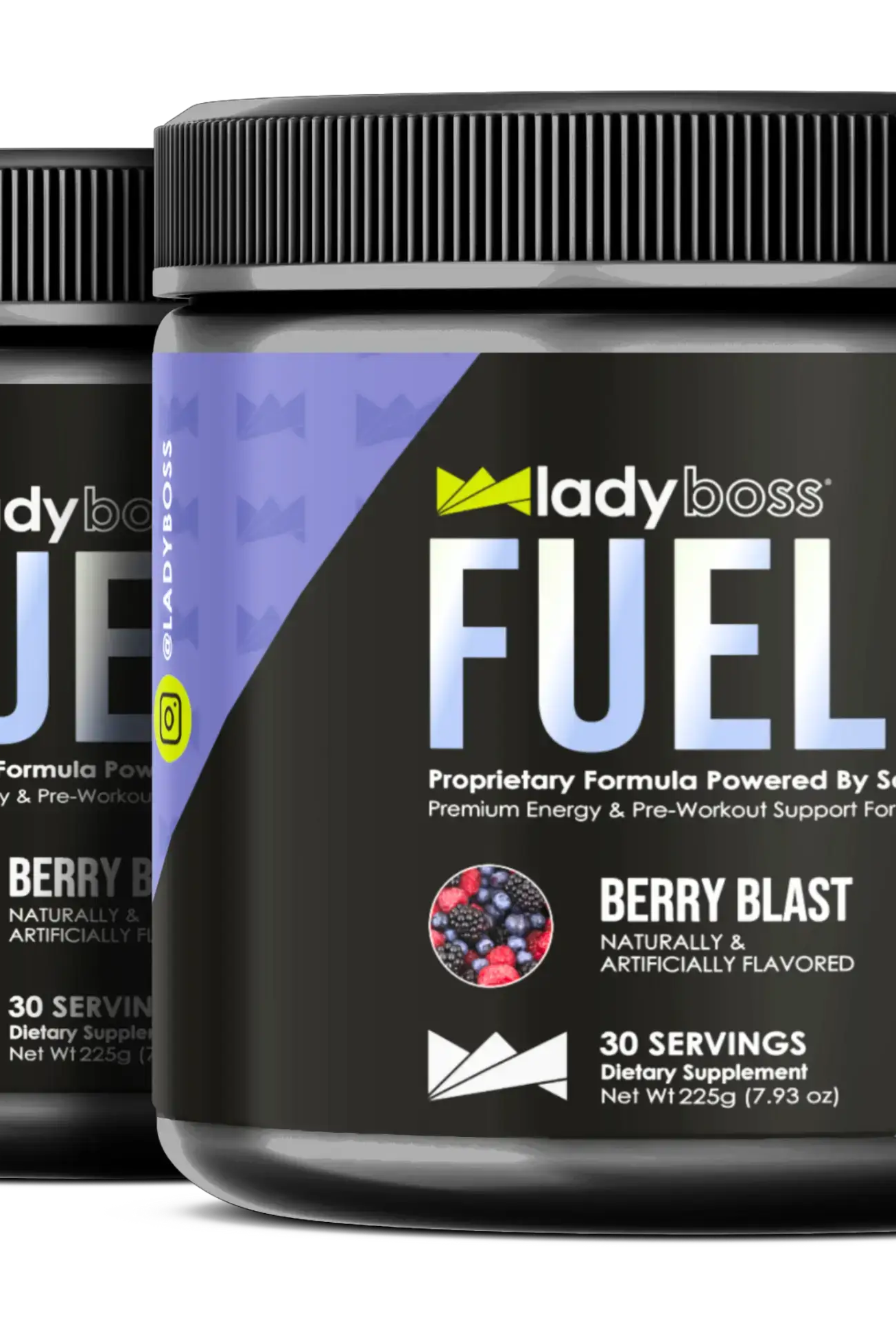 LadyBoss FUEL: Premium Pre-Workout Energy Boost for Women