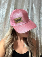 LadyBoss Pink Glitter Hat LadyBoss