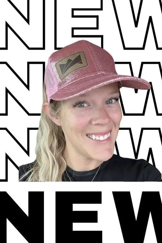 LadyBoss Pink Glitter Hat - LadyBoss