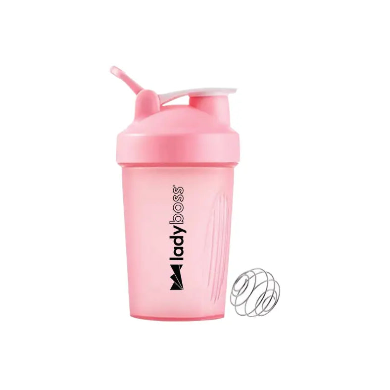 LadyBoss® Pink Shaker Cup | Shake LEAN Anytime, Anywhere