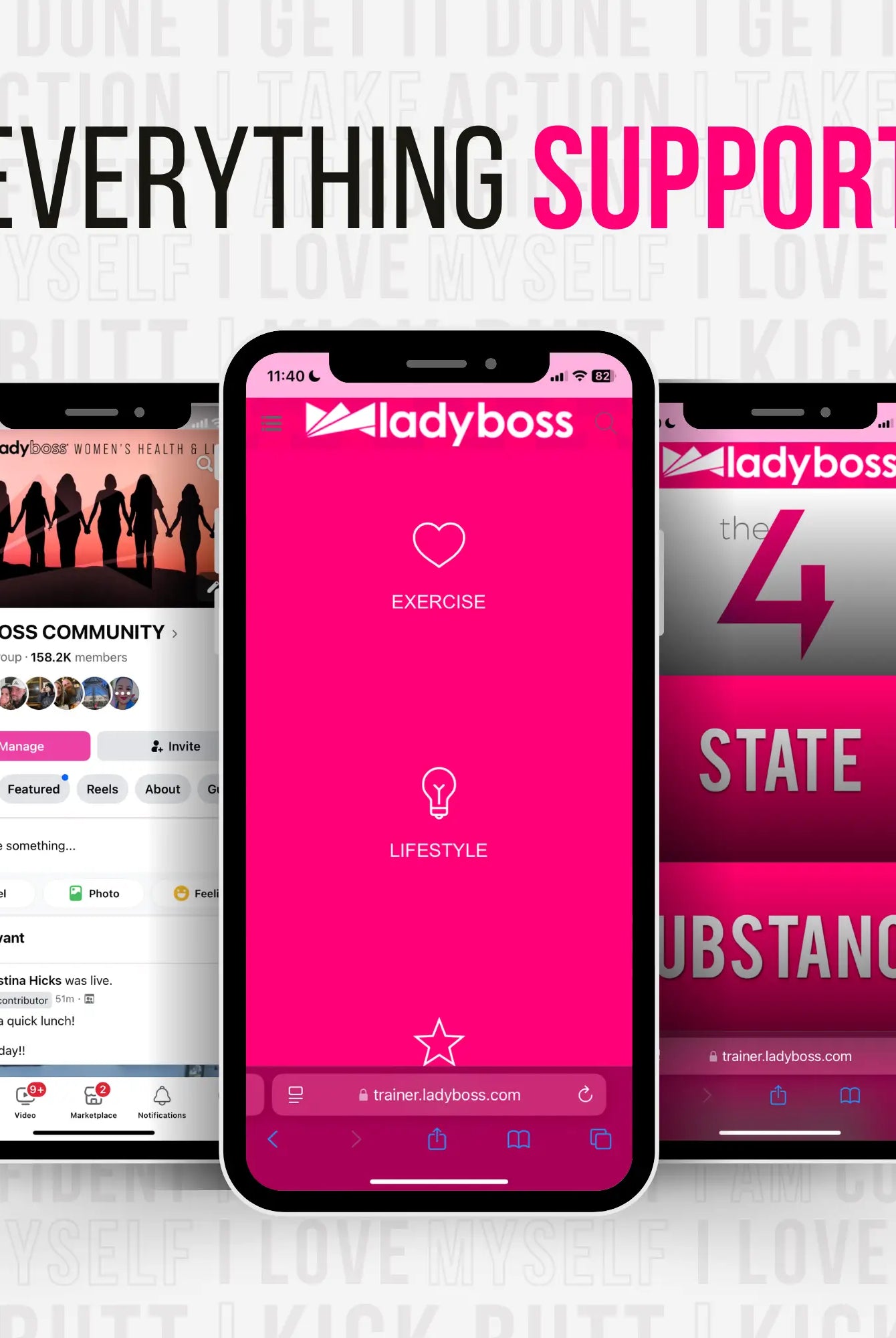 LadyBoss® Pocket Personal Trainer | Limited Edition Fitness Guide