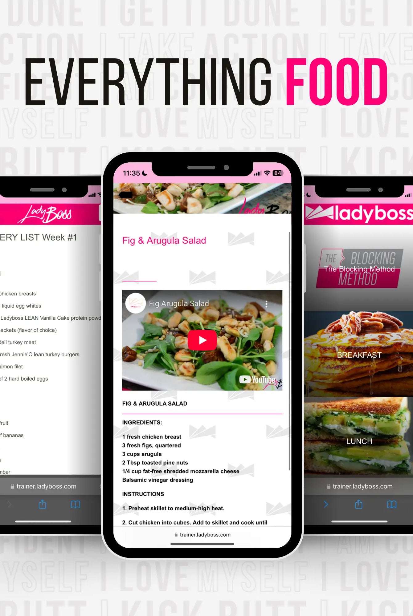 LadyBoss® Pocket Personal Trainer | Limited Edition Fitness Guide