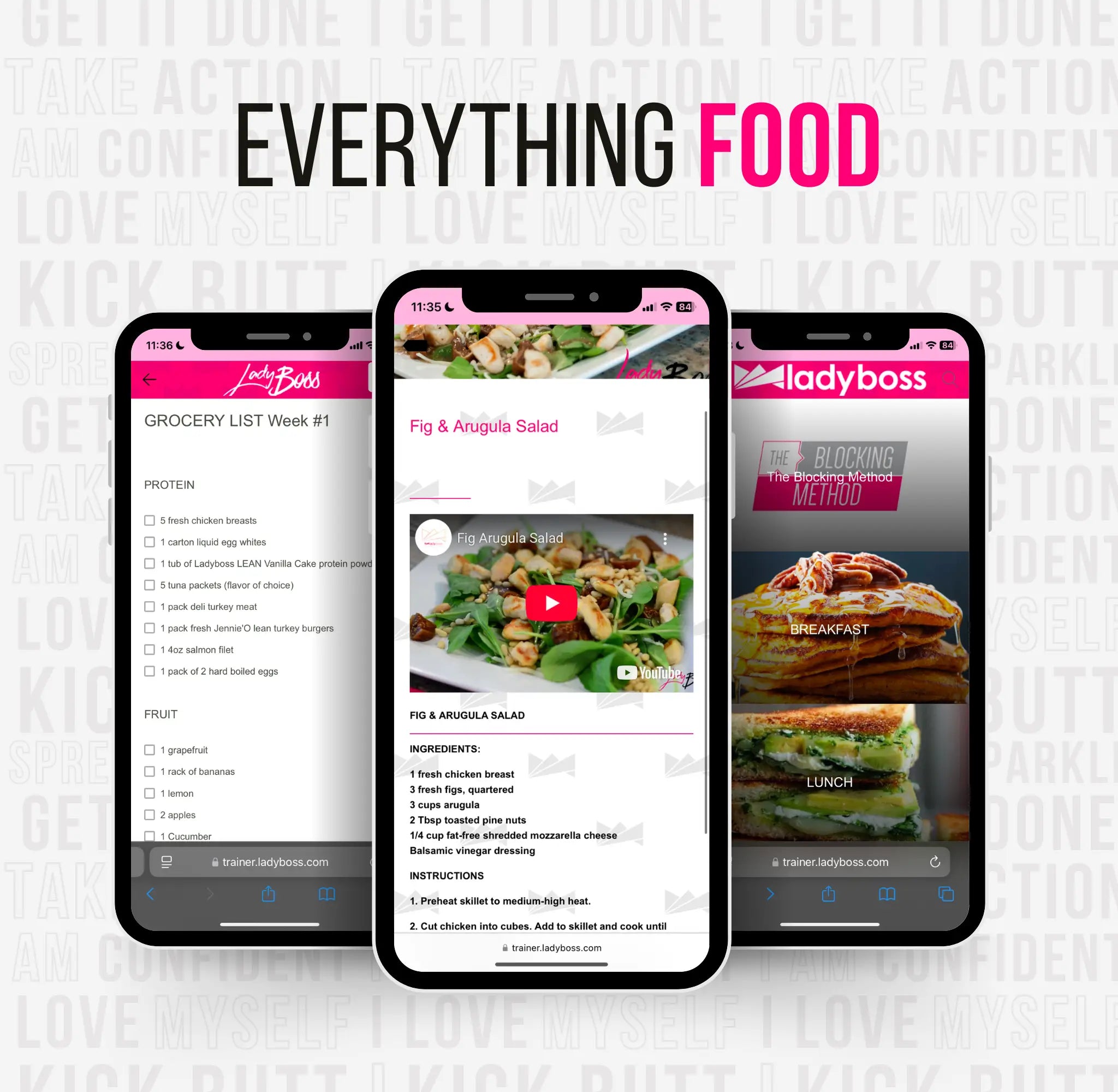 LadyBoss® Pocket Personal Trainer | Limited Edition Fitness Guide