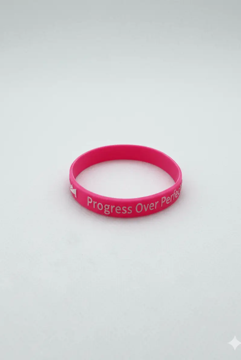 LadyBoss Progress Over Perfection Bracelet - LadyBoss