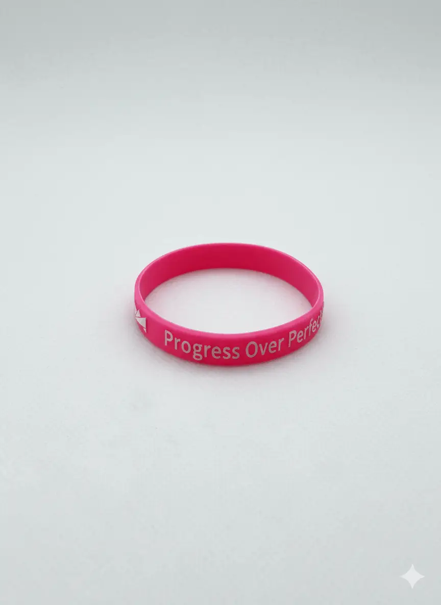 LadyBoss Progress Over Perfection Bracelet - LadyBoss
