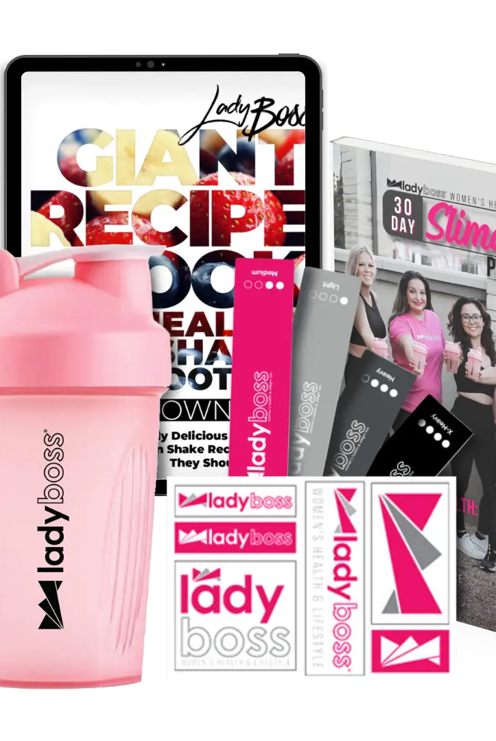 LadyBoss® Vanilla Cake LEAN Welcome Kit | Free Gifts with Subscribe & Save