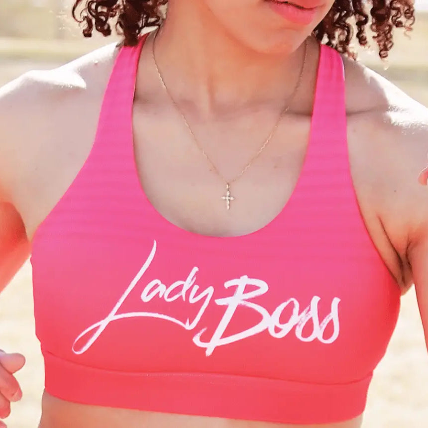 Ombre Stripes Sports Bra - LadyBoss