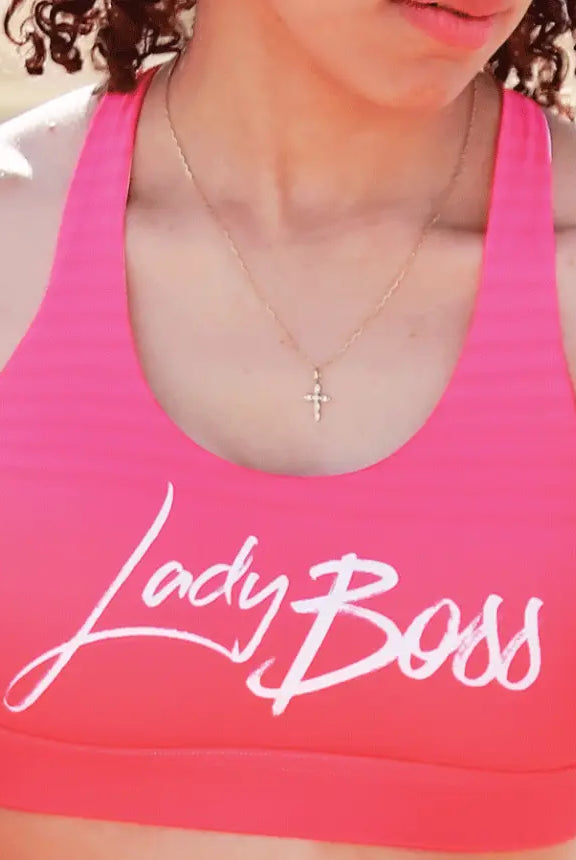 Ombre Stripes Sports Bra - LadyBoss