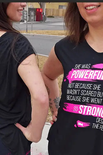 Powerful Drape Tee - LadyBoss