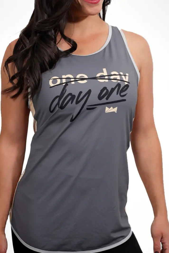 Start Today Racerback Tank - LadyBoss
