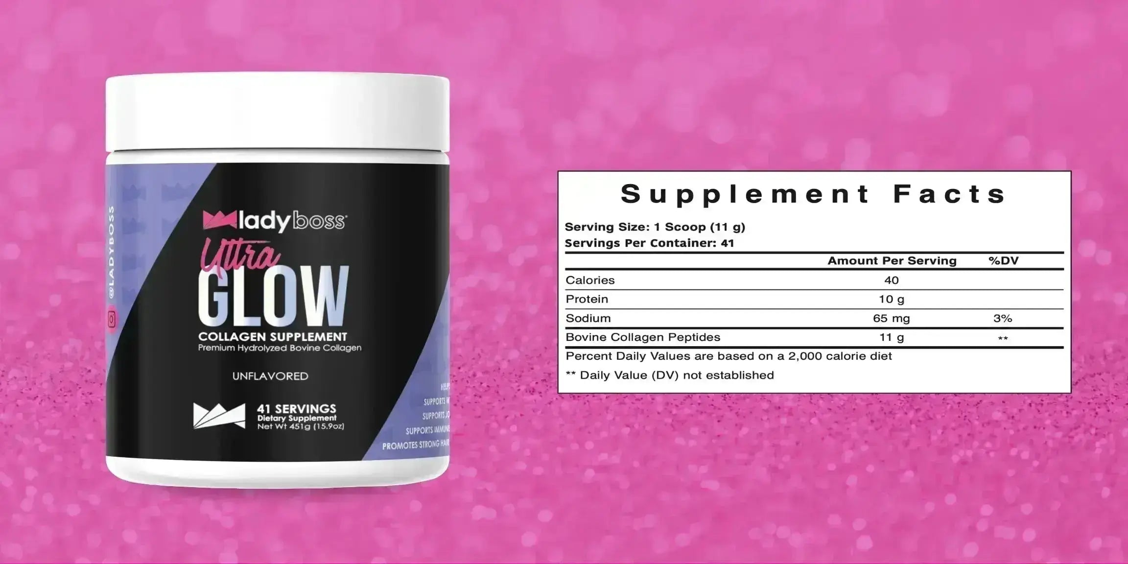 Ultra GLOW Collagen: Transform Your Skin, Hair & Nails Naturally