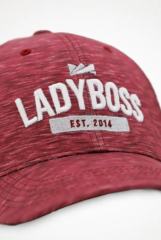 Varsity Maroon Wash Hat - LadyBoss