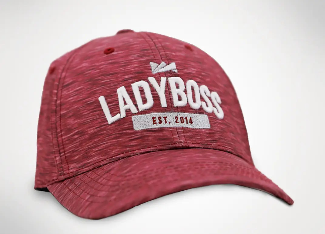 Varsity Maroon Wash Hat - LadyBoss