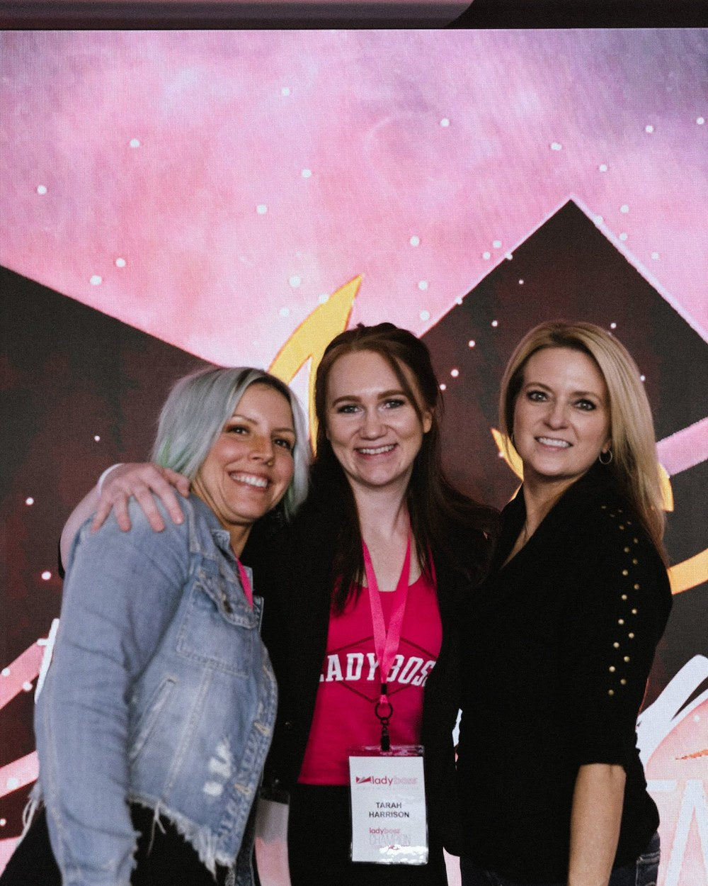 LadyBoss members together at a LadyBoss event