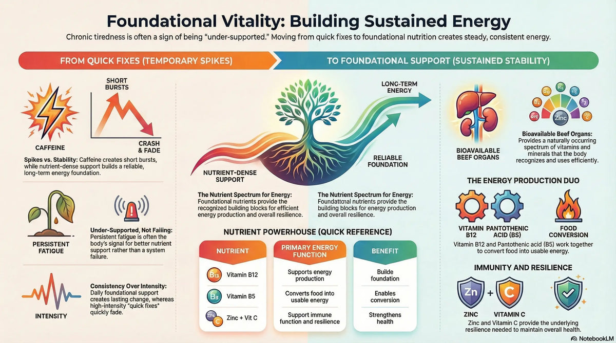 Blog Image about Why Your Body Isn’t Low Energy—It’s Under-Supported