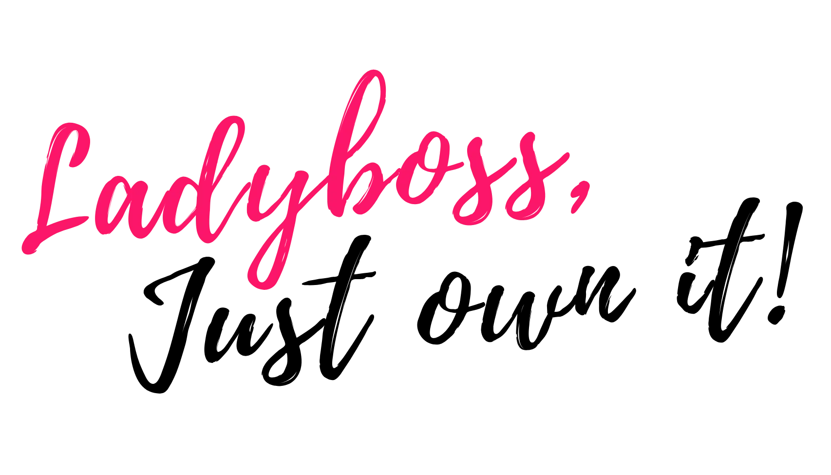 Confidence Collection Stickers LadyBoss