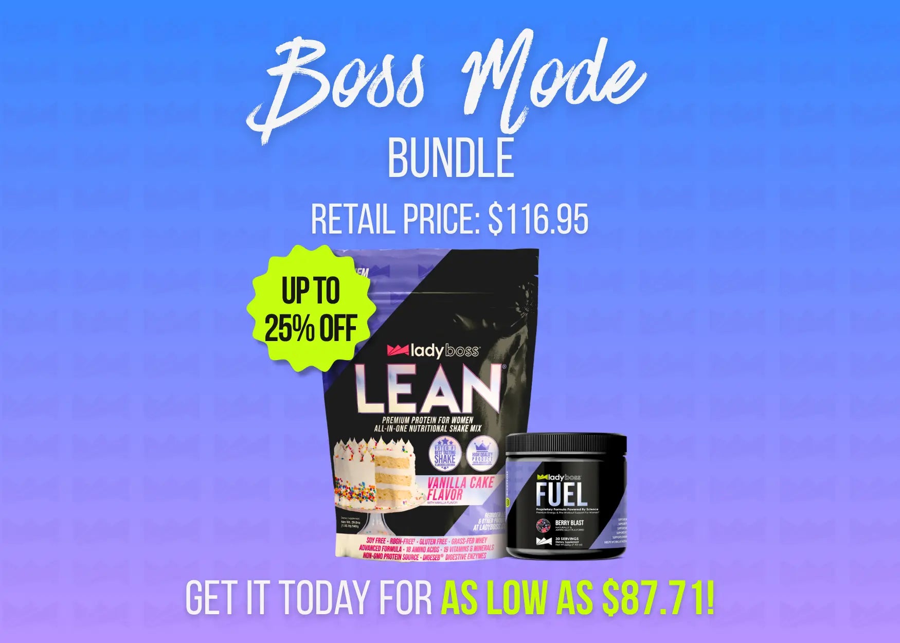 Boss Mode Bundle LadyBoss
