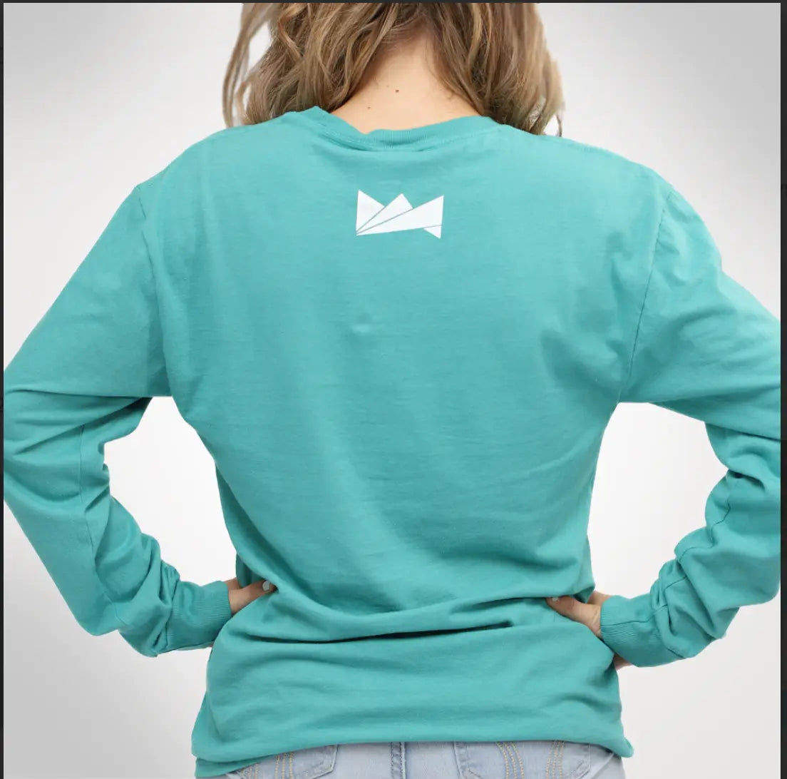 Rise & Grind Long Sleeve Tee- SIZE SMALL LadyBoss