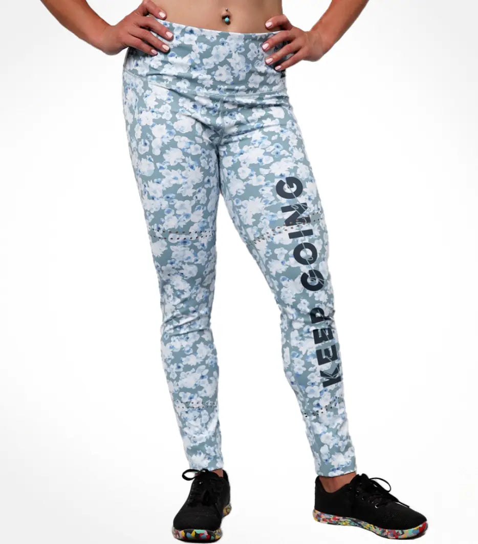 Keep Going Athletic Flex Fit Leggings- SIZE LARGE LadyBoss