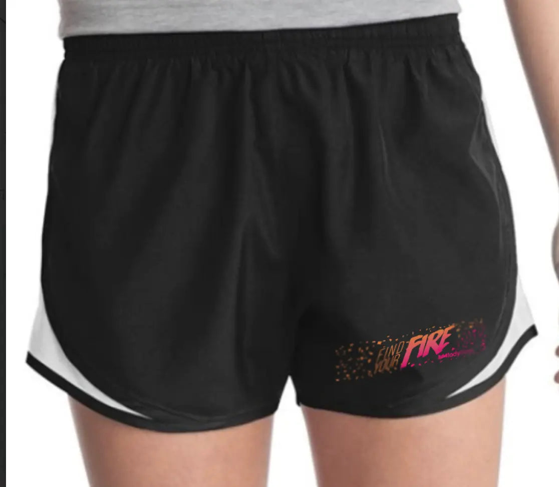Find Your Fire Shorts- SIZE SMALL LadyBoss