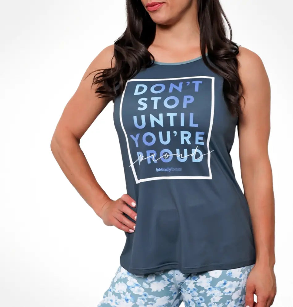 Make Yourself Proud Tank- SIZE SMALL LadyBoss
