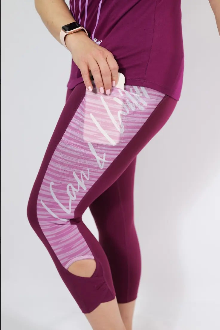 I Can & I Will Leggings- SIZE SMALL LadyBoss