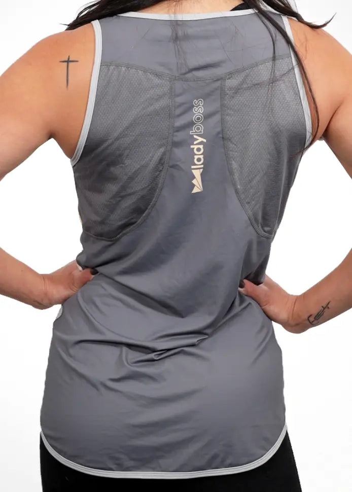 Start Today Racerback Tank LadyBoss