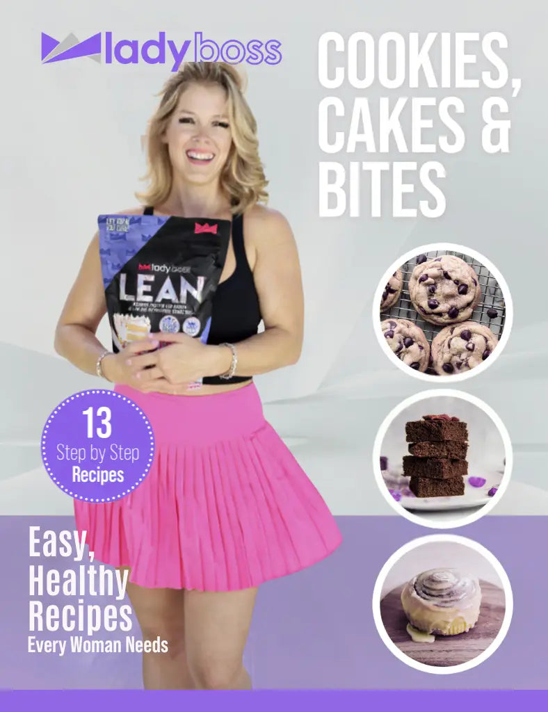 Cookies, Cakes and Bites Recipe Book- LadyBoss