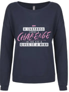 Gives It a Wink Long Sleeve Shirt - LadyBoss