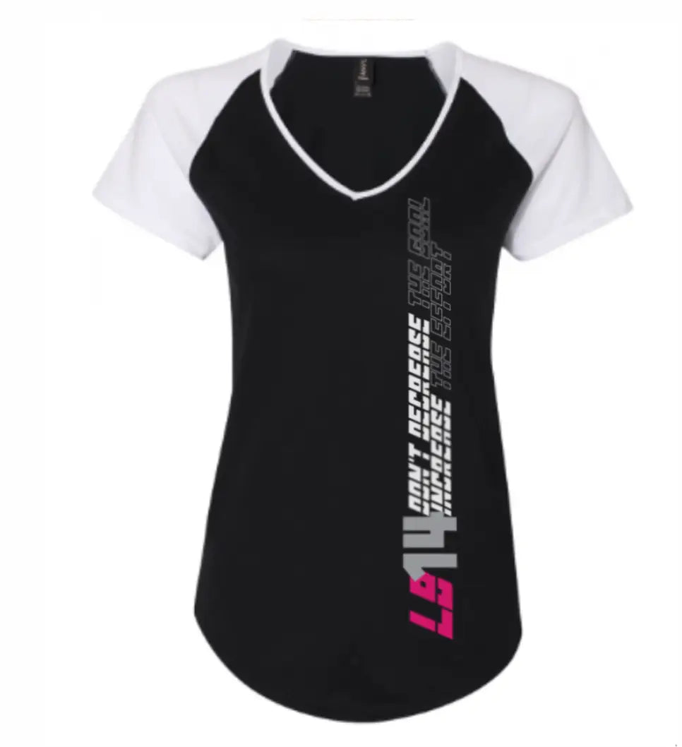 Hustle & Effort Varsity Tee - LadyBoss