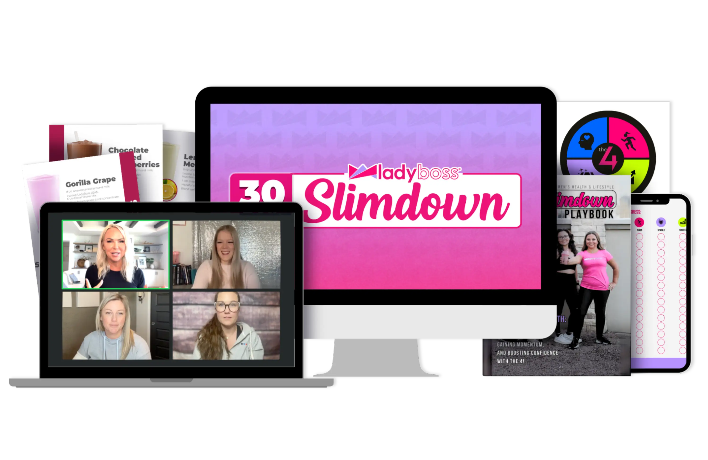 LadyBoss® 30 Day Slimdown Challenge | Free with Your LEAN Purchase
