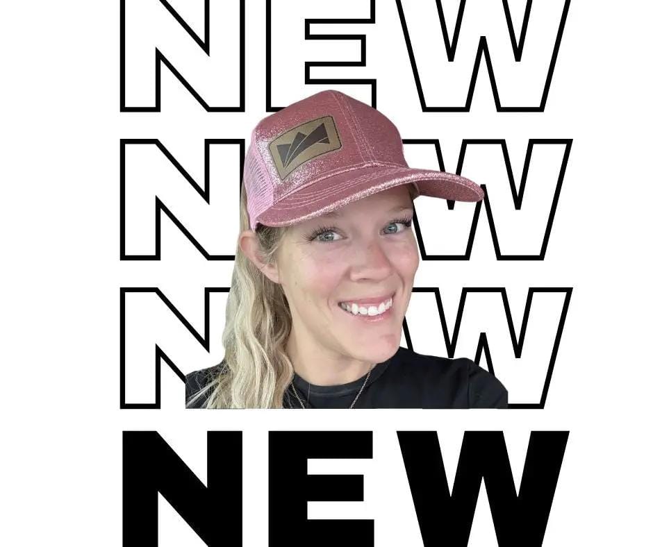 LadyBoss Pink Glitter Hat - LadyBoss