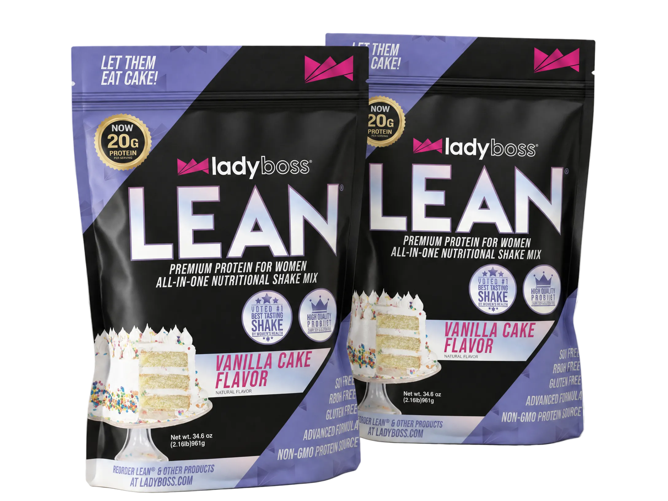 Vanilla Cake LEAN Protein LadyBoss