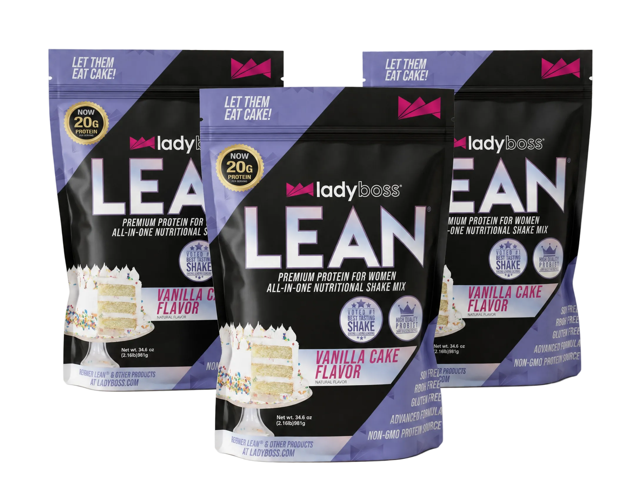 Vanilla Cake LEAN Protein LadyBoss