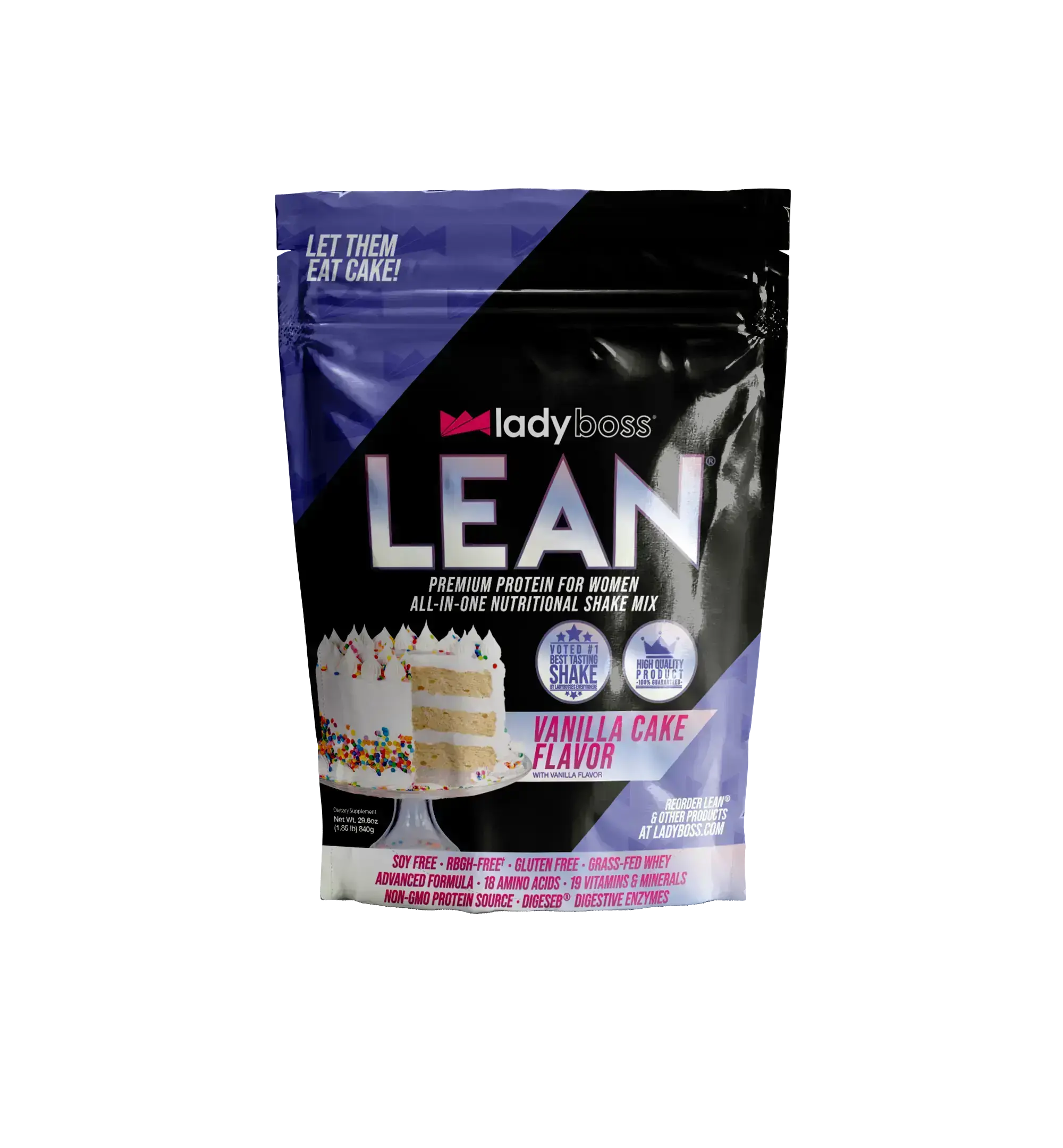 Vanilla Cake LEAN LadyBoss