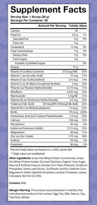 Vanilla Cake LEAN Protein with 18 Vitamins & Minerals for Women