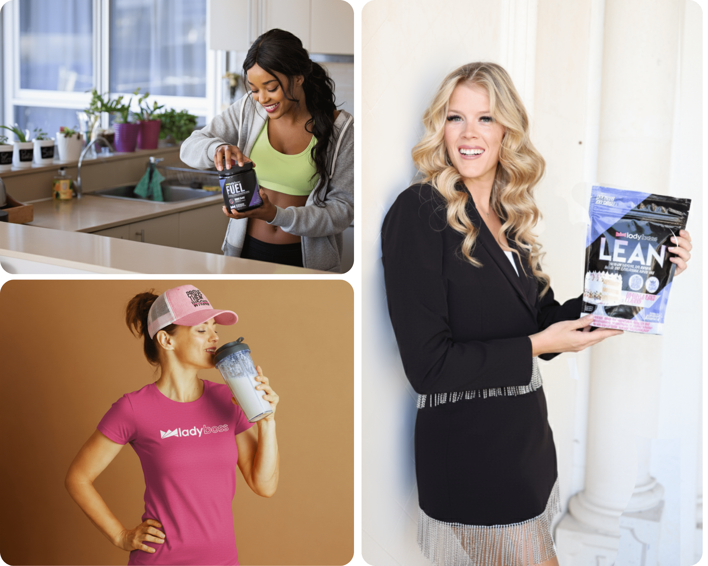 LadyBoss SPARKLE community members together